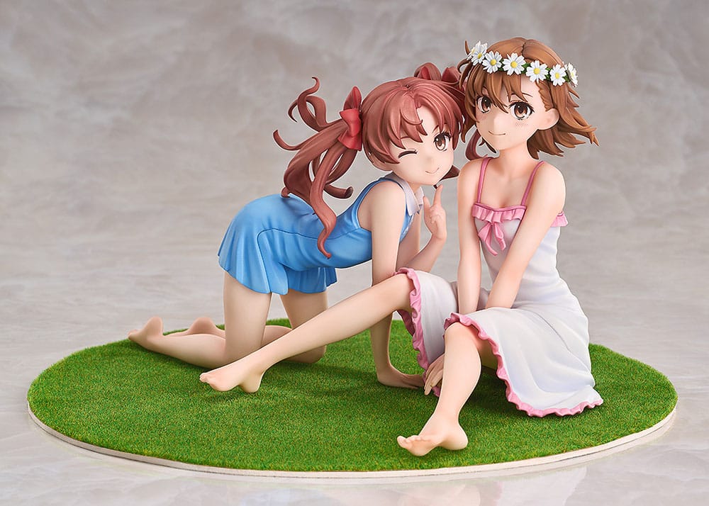 A Some Scientific Railgun T Statua in PVC 1/7 Misaka Mikoto 12 cm